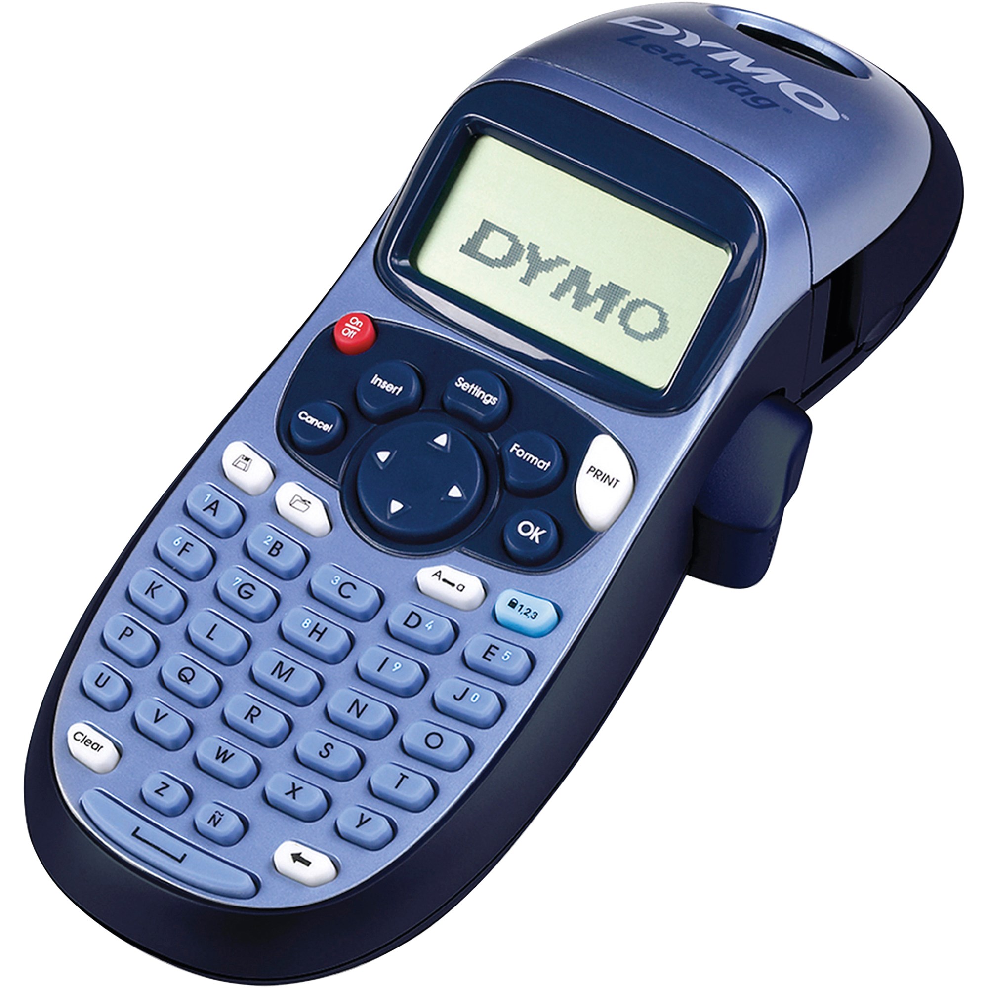 DYMO LetraTag LT-100H Handheld Label Maker Machine Blue