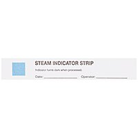 McKesson Sterilization Chemical Indicator Strip – Steam, 4 Inch Length