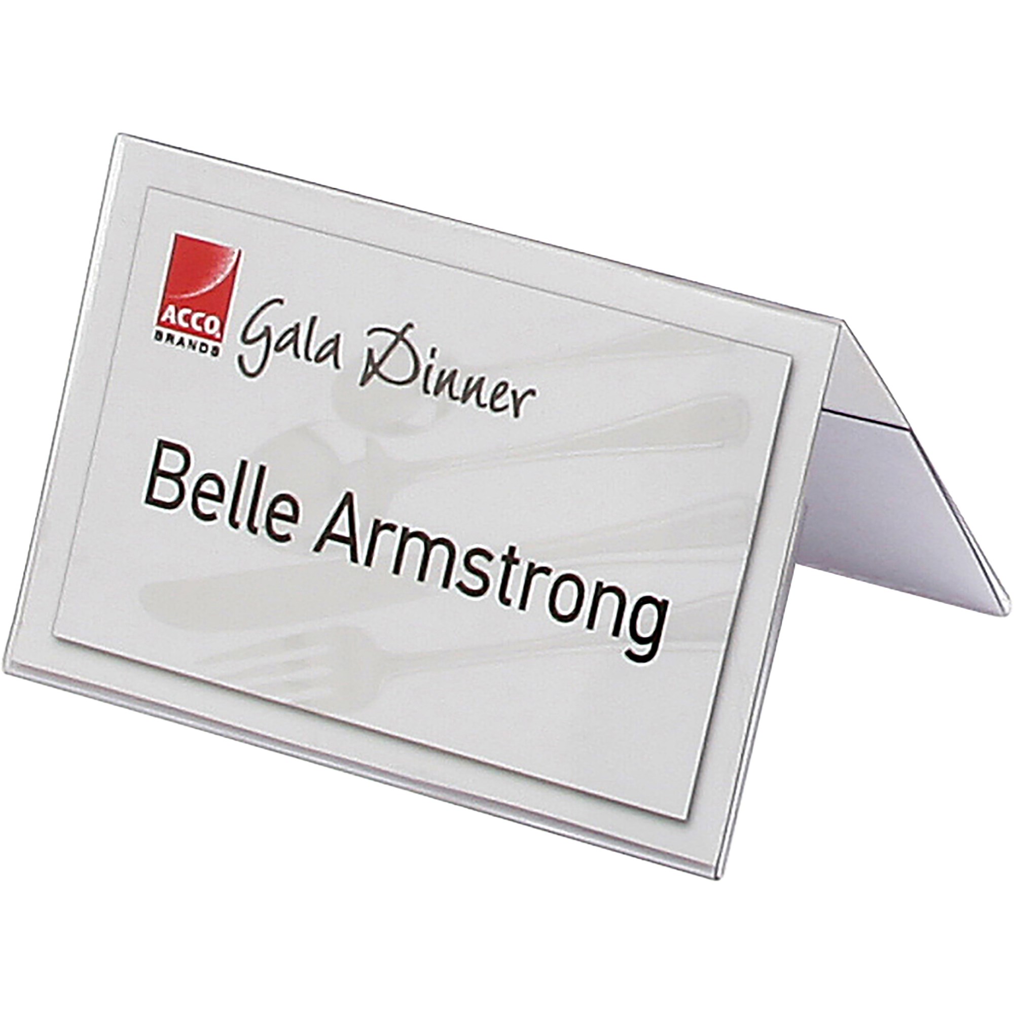Rexel Name Plates 92 x 56mm Small Box  Of 50