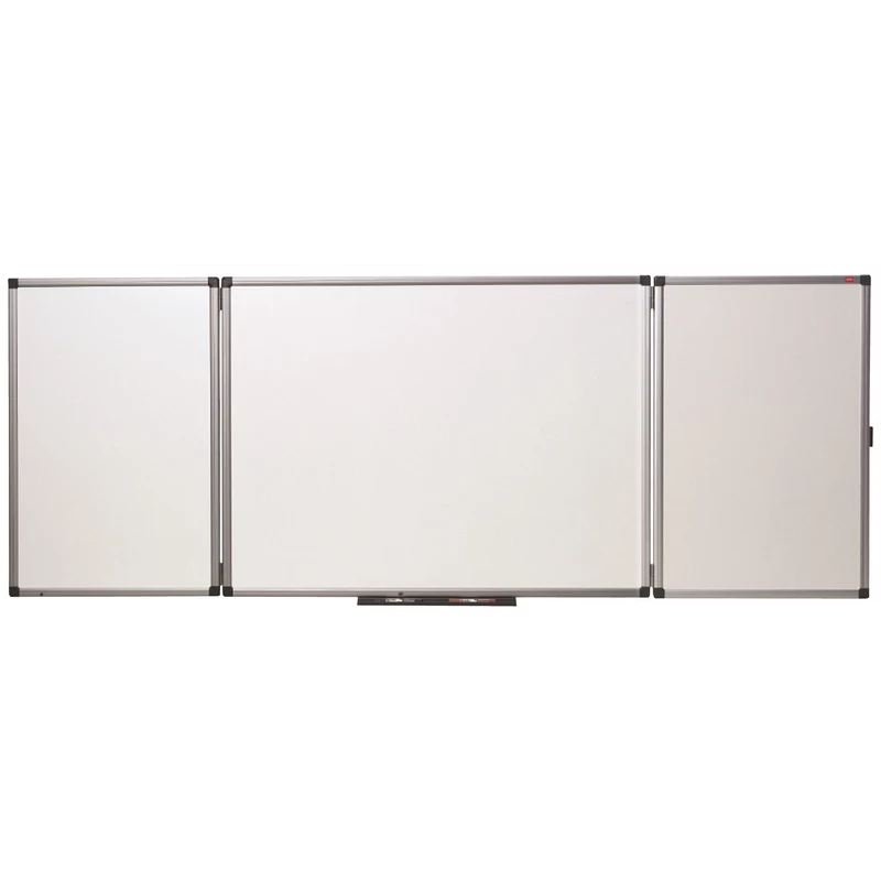 Nobo Folding Confidential Whiteboard Non Magnetic 1200 x 900mm Silver Frame