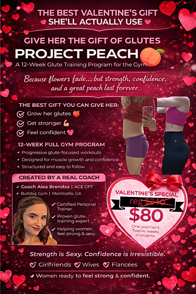 Project Peach -12-Week Glute Program
