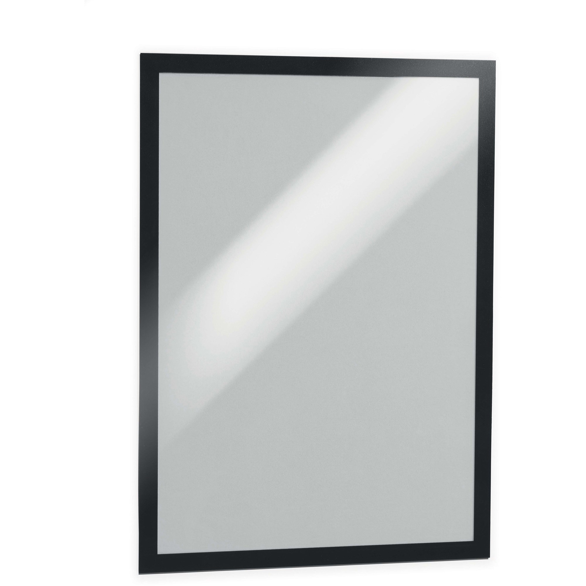 Durable Duraframe Sign Holder A3 Adhesive Back Black Pack  Of 2