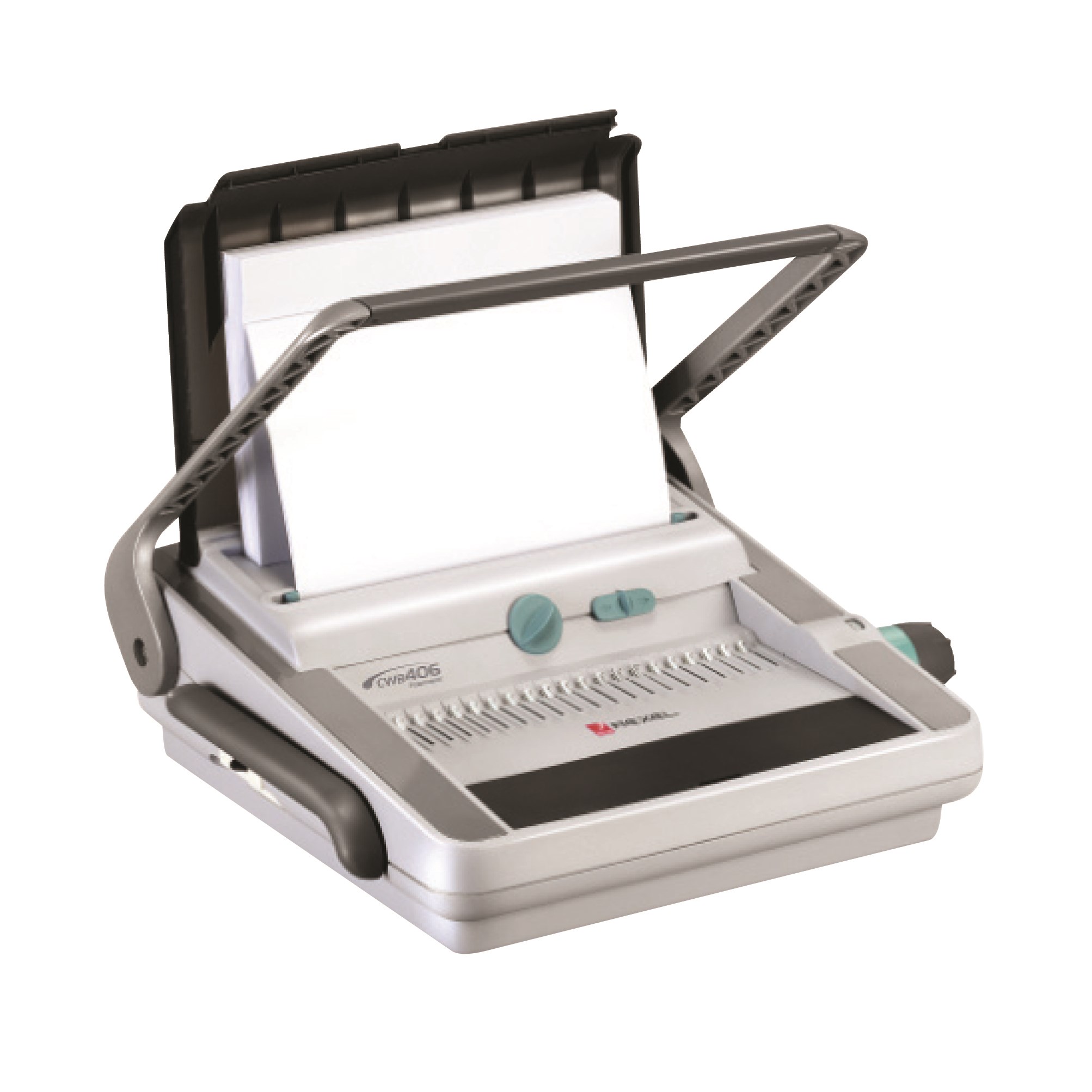 Rexel CWB406 Flowline Pro Premium Manual Binding Machine White