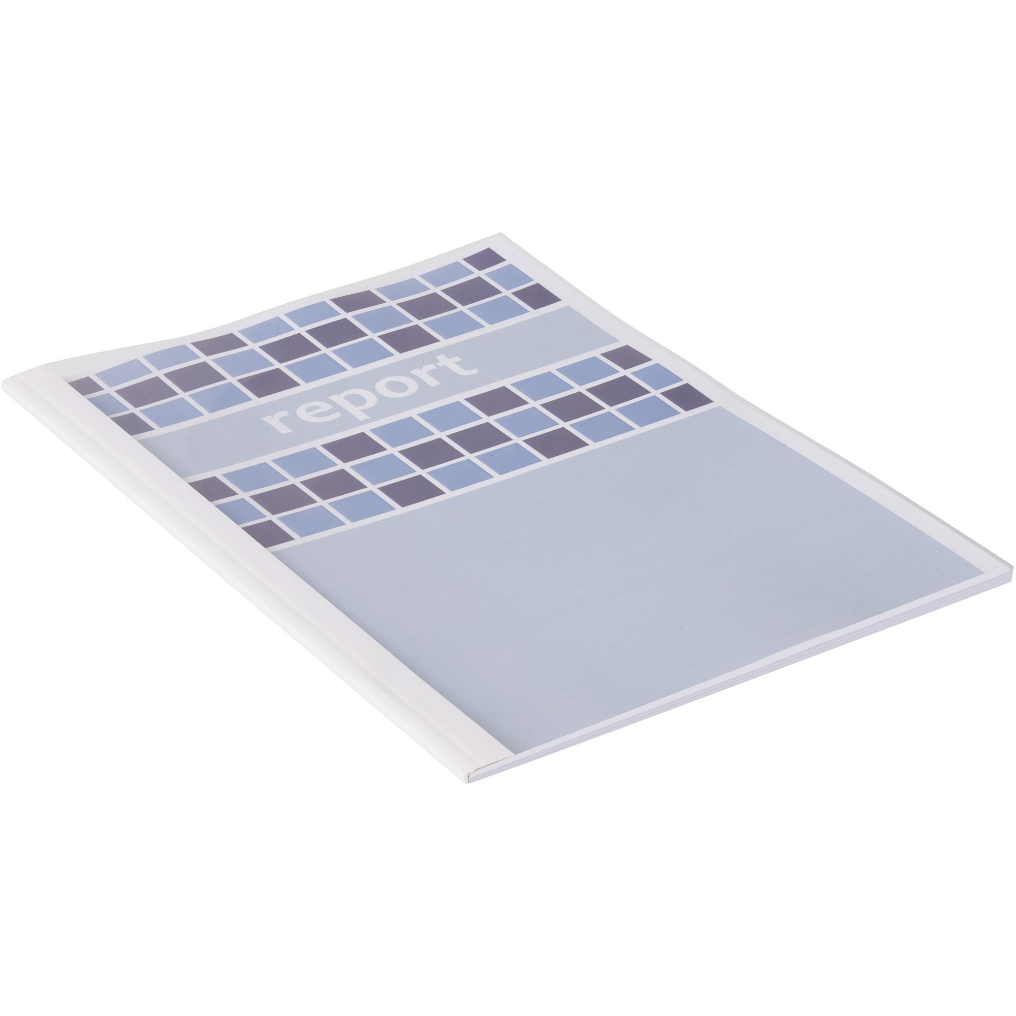 GBC Thermal Binding Cover A4 150 Micron 6mm Spine Clear Pack  Of 100