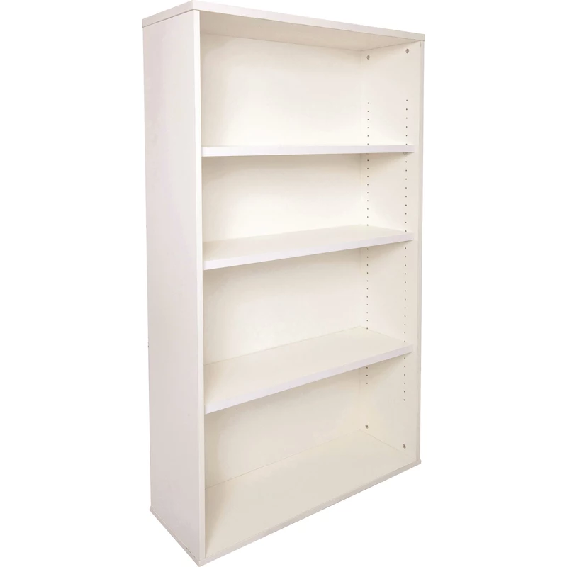 Rapidline Rapid Span Bookcase 3 Adjustable Shelves 900Wx315Dx1200mmH White