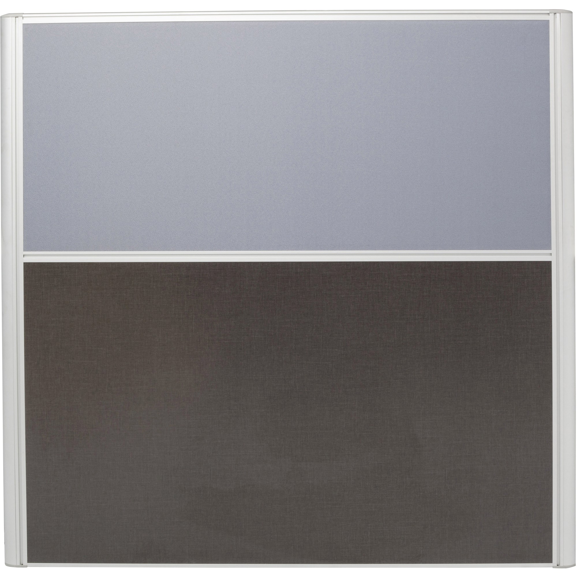 Rapidline Rapid Screen 1800W x 30D x 1250mmH Grey Fabric / Ironstone Base