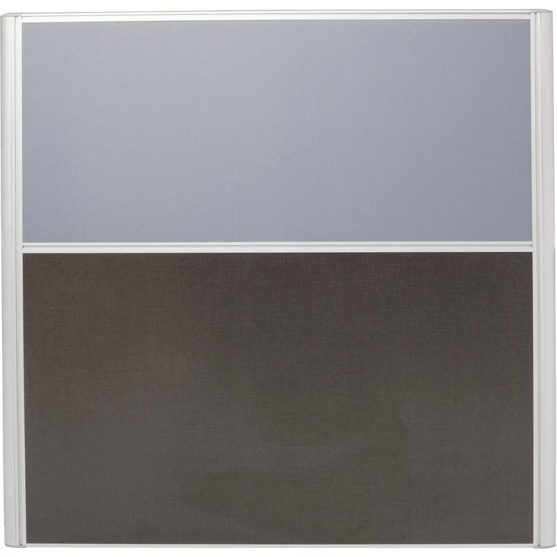 Rapidline Rapid Screen 1800W x 30D x 1250mmH Grey Fabric / Ironstone Base