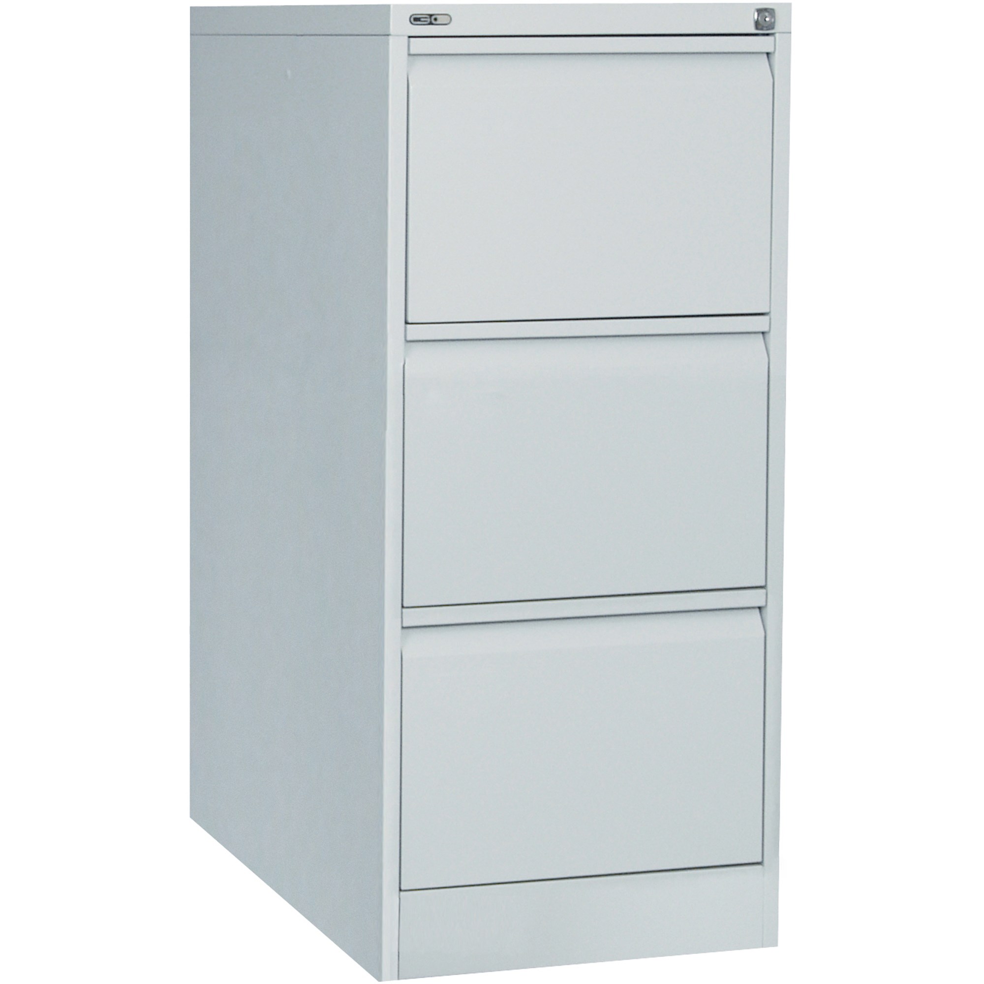 Rapidline Go Vertical Filing Cabinet 3 Drawer 460W x 620D x 1016mmH Silver Grey