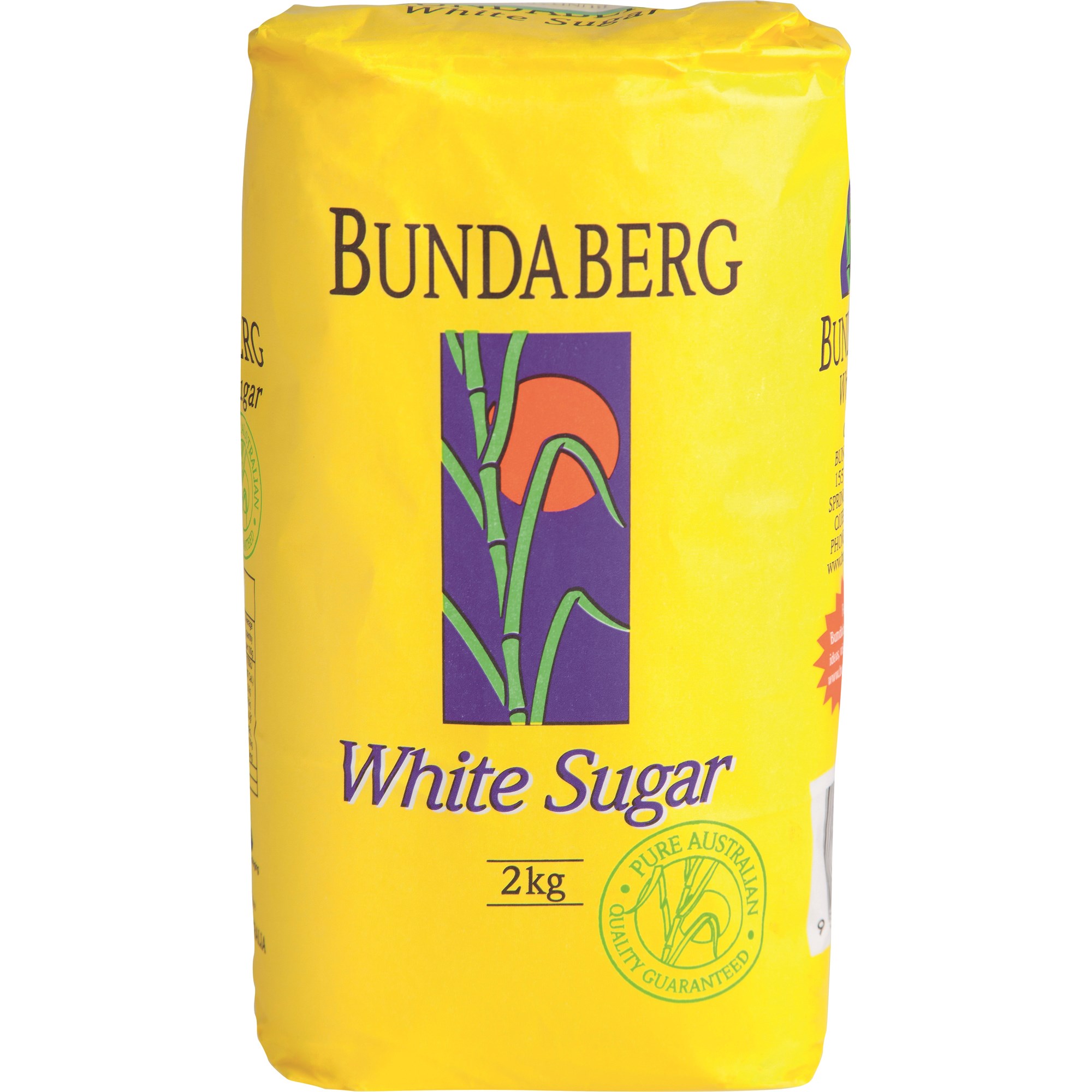 Bundaberg White Sugar 2kg Pack