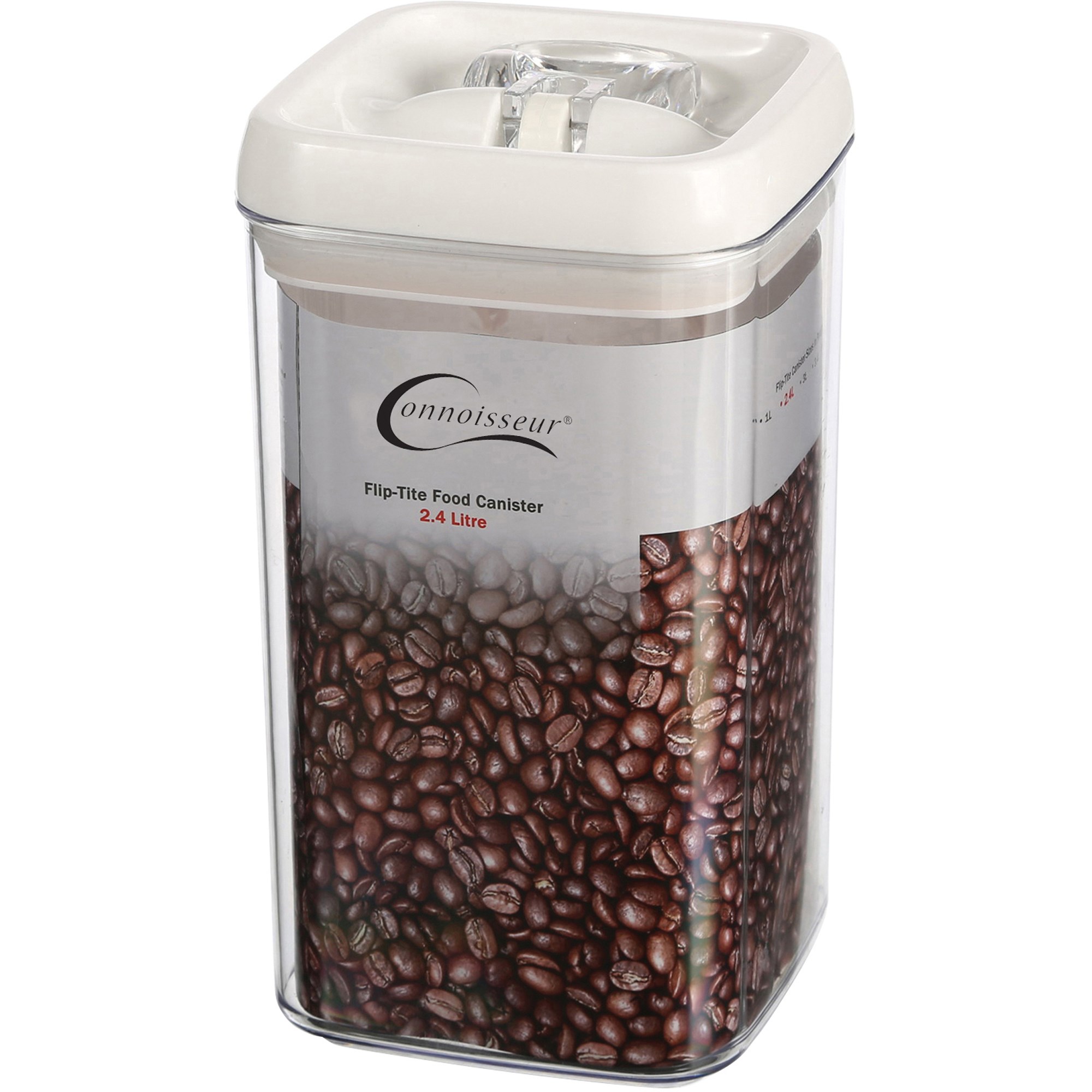 Connoisseur Flip-Tite Canister Square 2.4 Litres