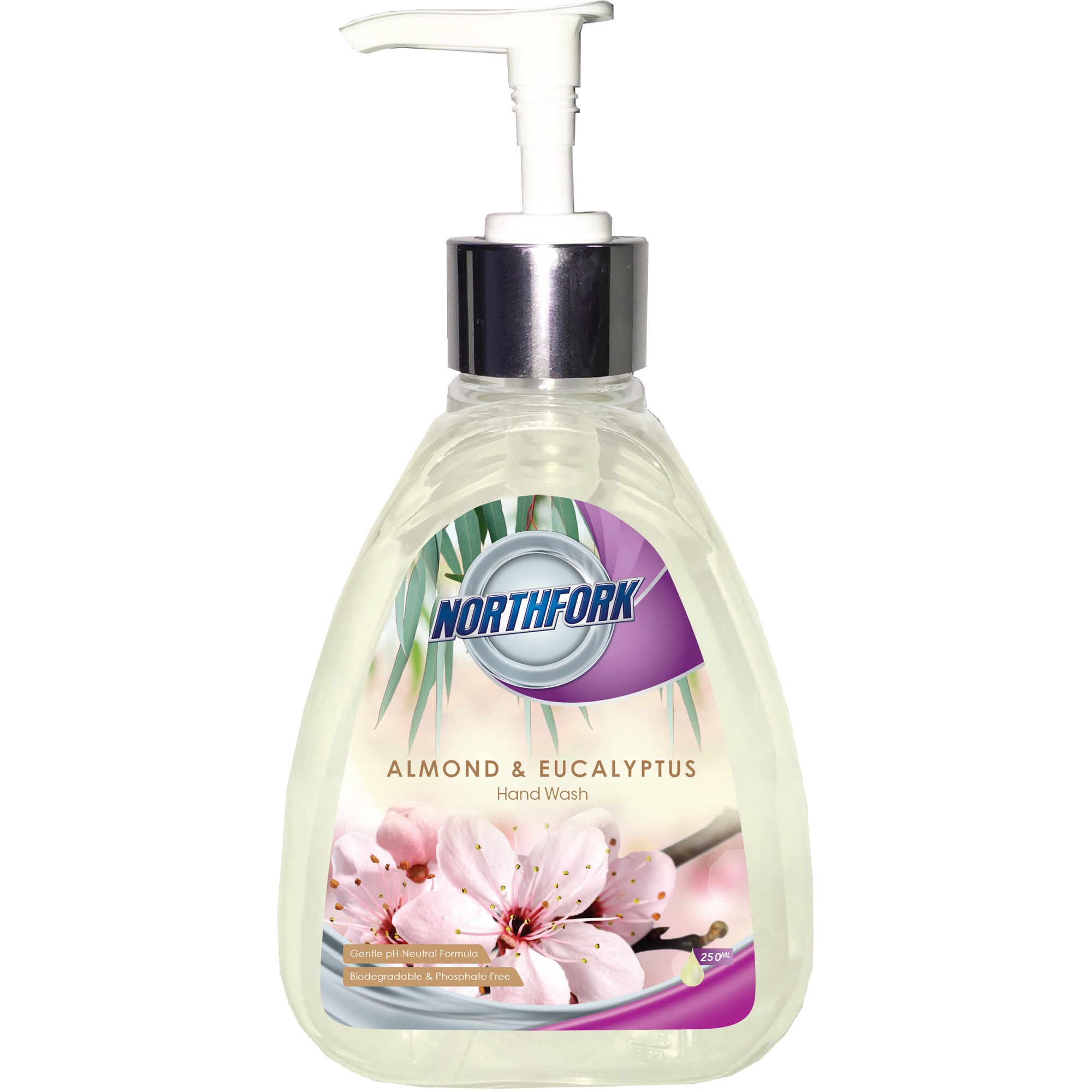 Northfork Liquid Hand Wash Almond And Eucalyptus 250ml