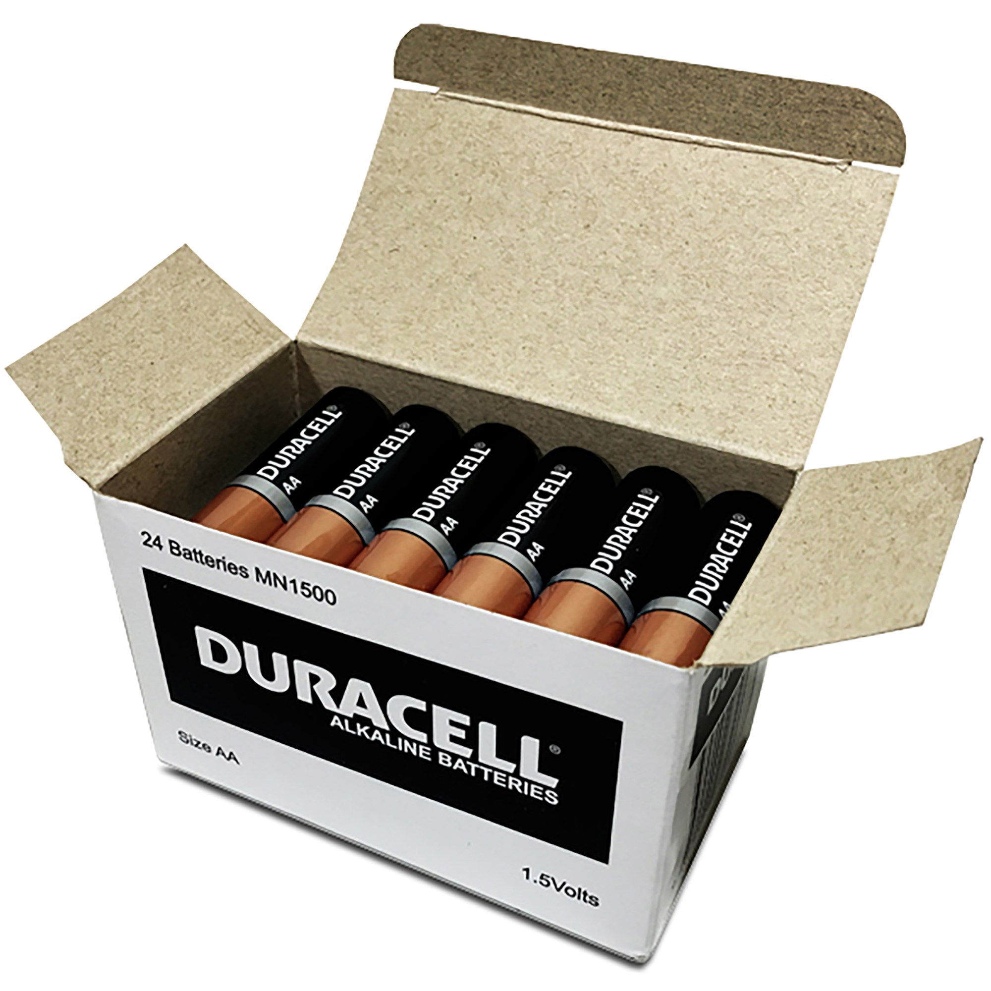 Duracell Coppertop Alkaline Battery Size AA Pack  Of 24