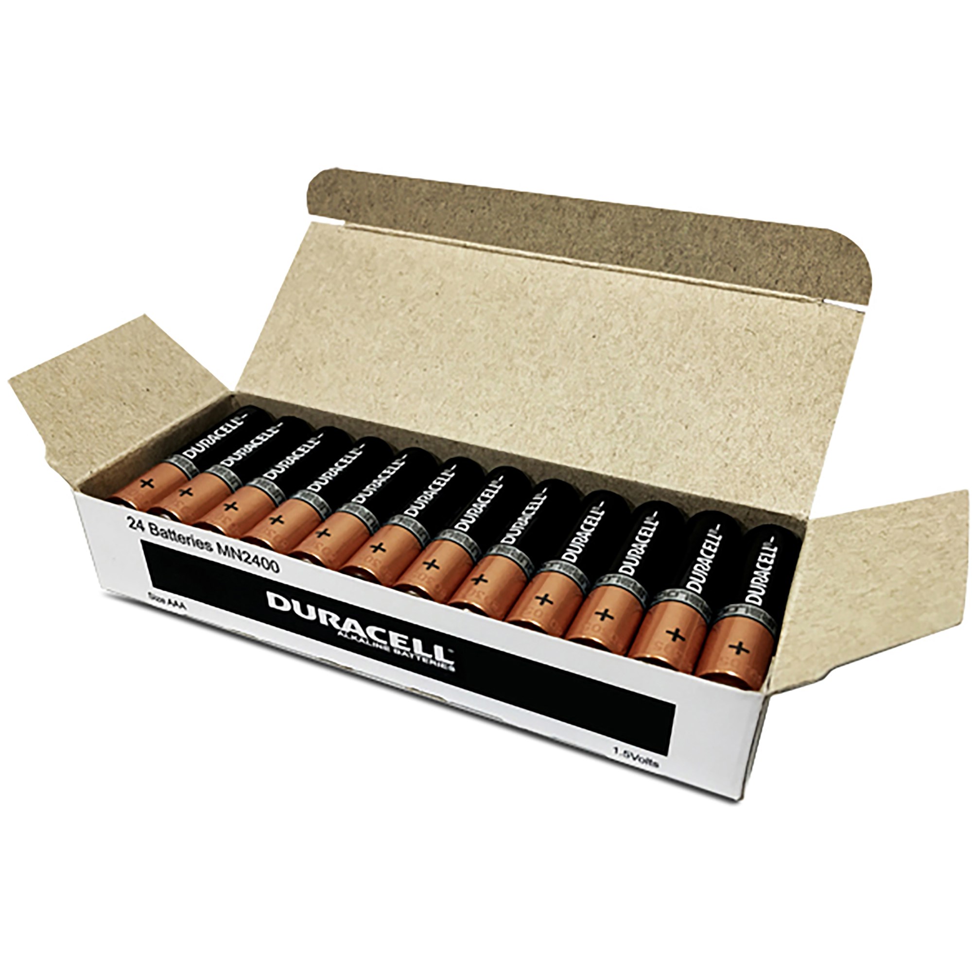 Duracell Coppertop Alkaline Battery Size AAA Pack  Of 24