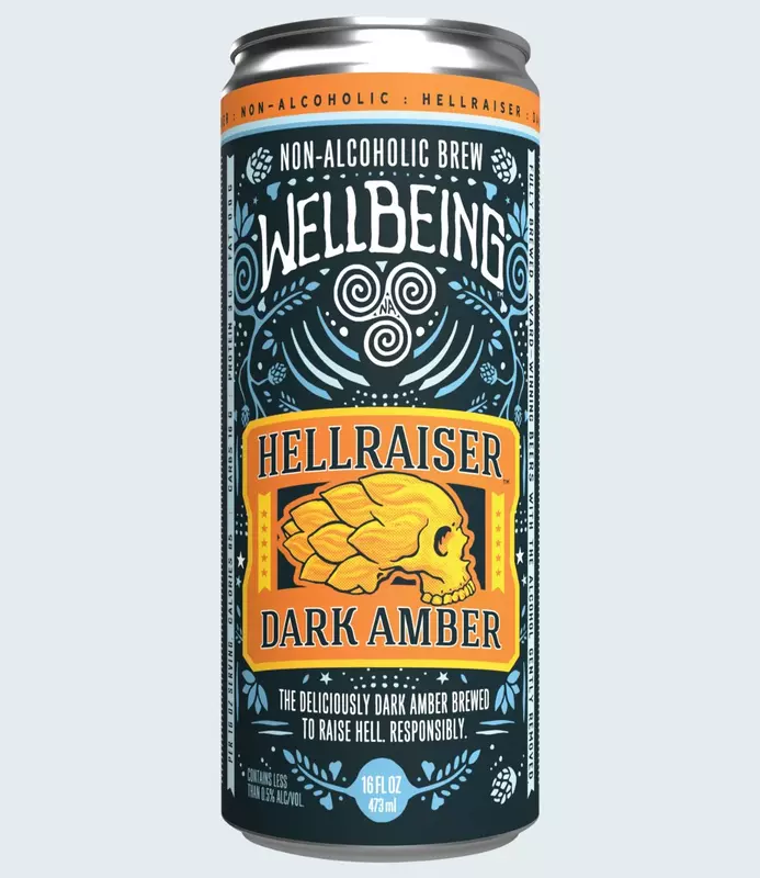 Hellraiser Dark Amber (NA Beer) | Case of 24