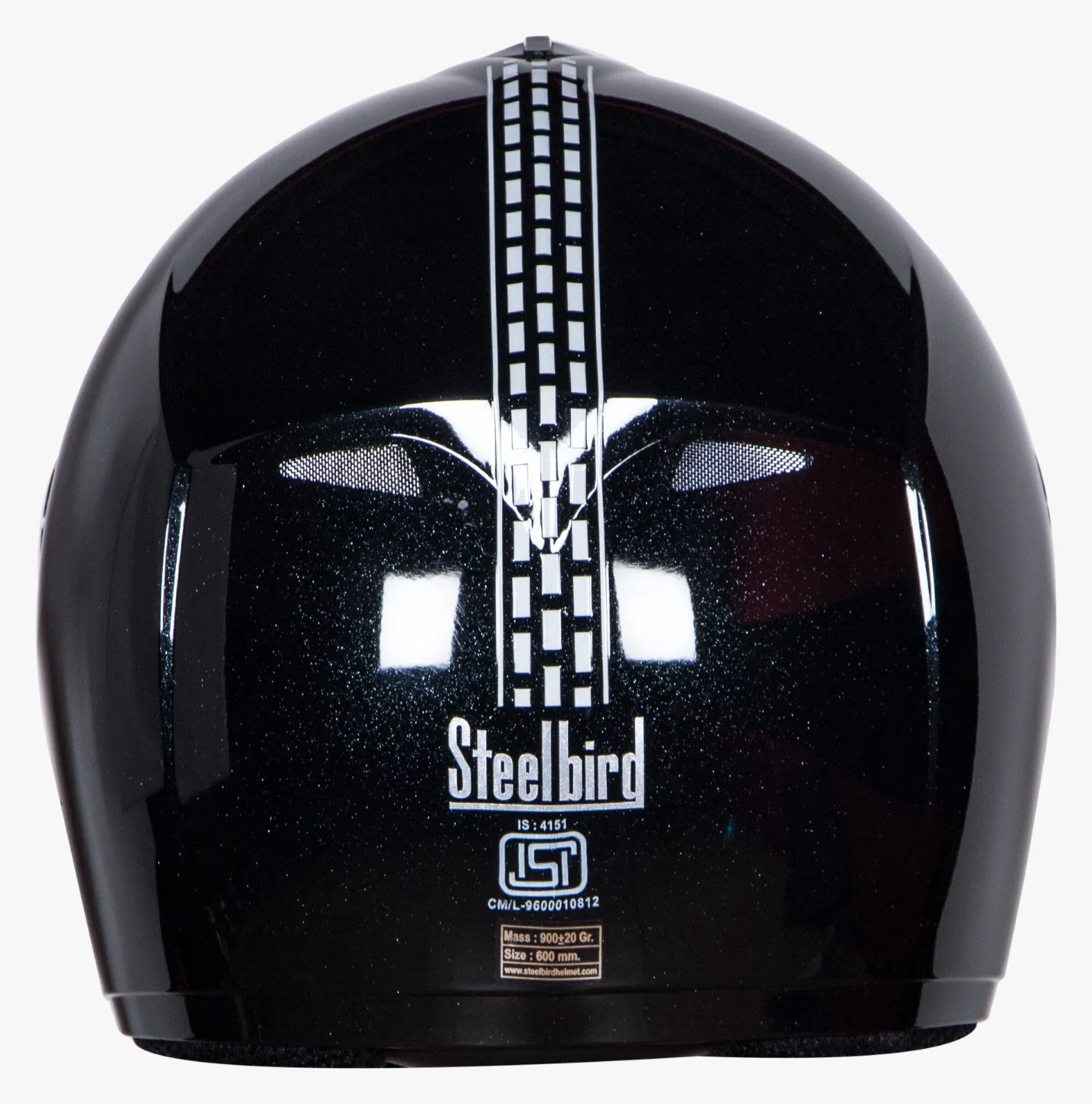 STEELBIRD M 16 GLOSSY BLACK C/V (L) STEELBIRD M 16 GLOSSY BLACK C/V (L)