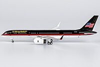 The Trump Organization 757-200 with national flag on tail