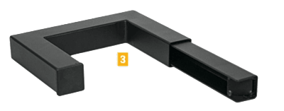 Fortress Square Handrail Return