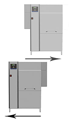 535127 DUAL RINSE RT, 150R/H, ELECTRIC, REVERSIBLE, 440V/ 3/ 60HZ-MARINE USPH