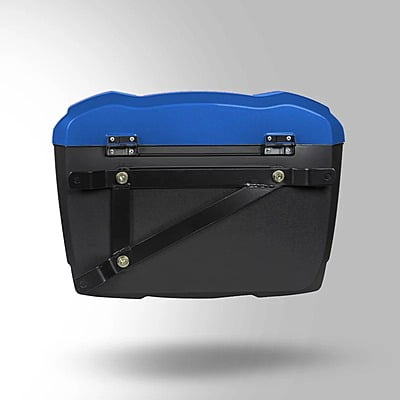 STUDDS SIDE BOX TOP CASE FLAME BLUE