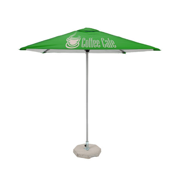 Umbrella 3m x 3m, Dye Sub, Square 4-Panel