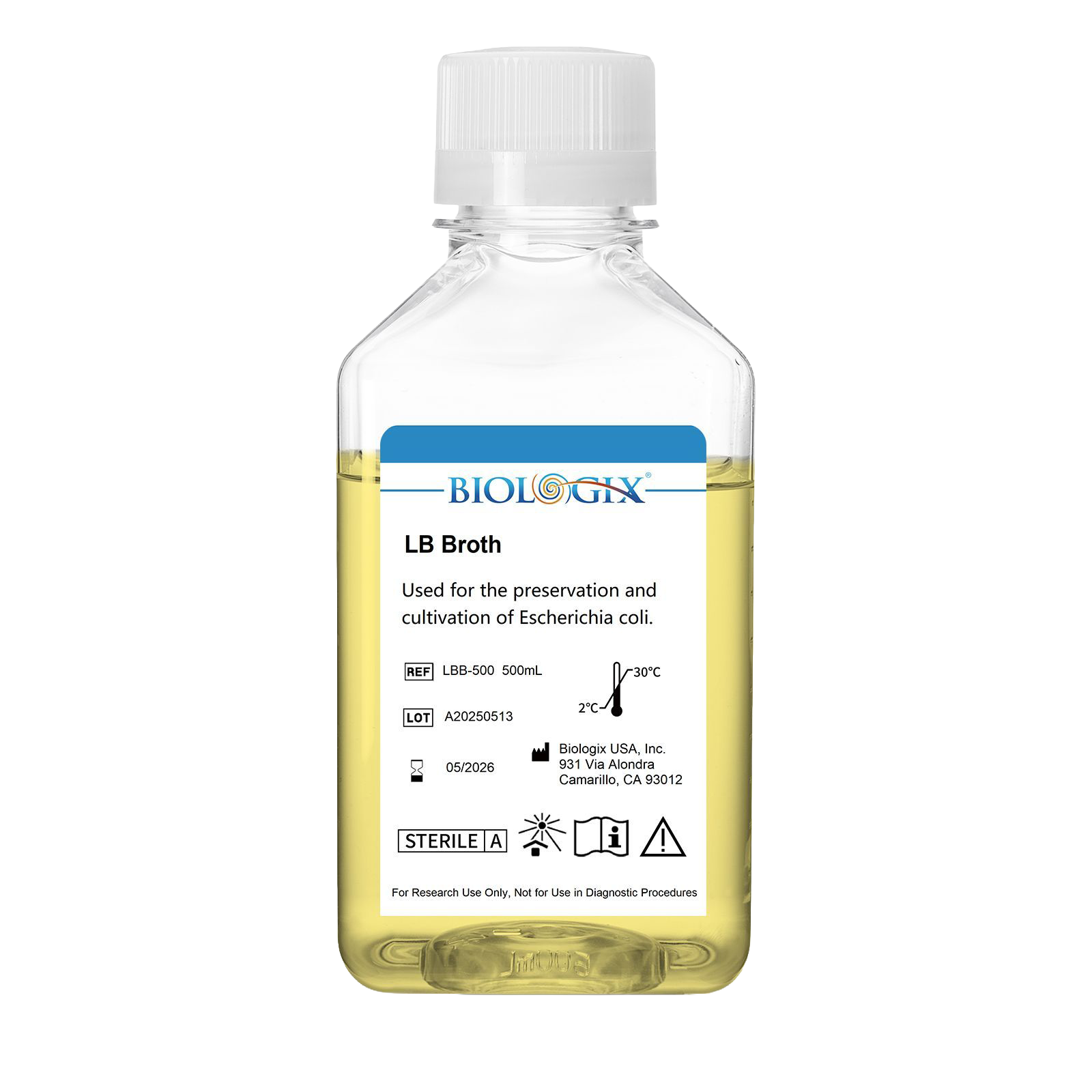LB Broth Medium 500mL