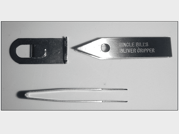 Uncle Bill’s Silver Gripper Tweezers