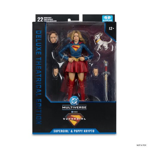 Supergirl & Puppy Krypto Theatrical Deluxe