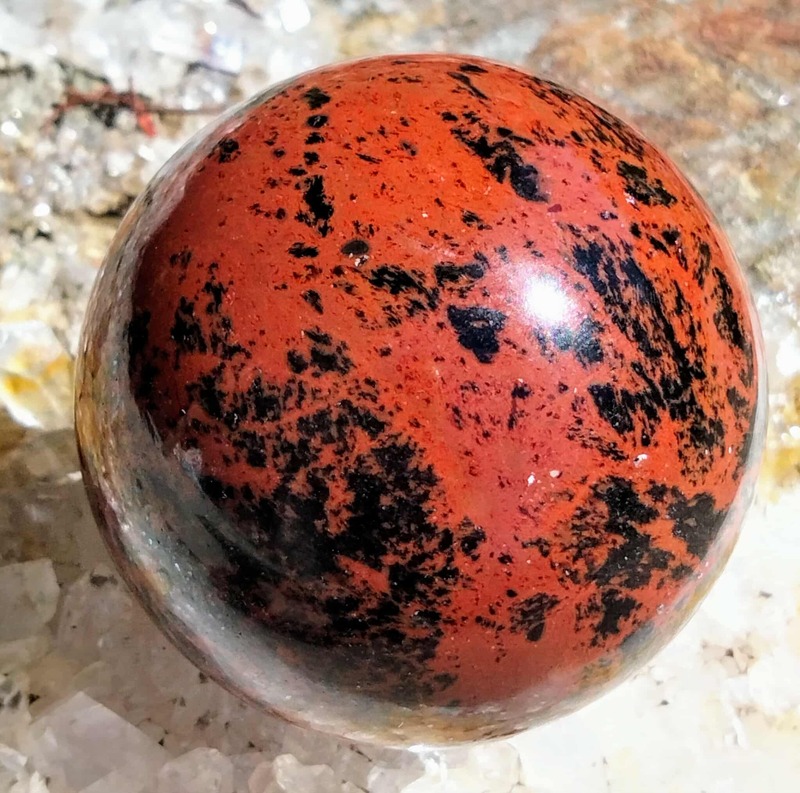 Mahogany Obsidian Sphere (India) 49-52mm
