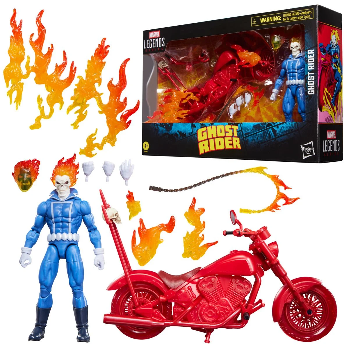 Ghost Rider Johnny Blaze with Motorcycle