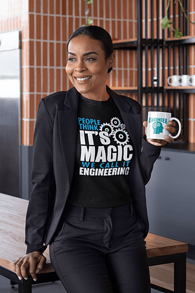 People Think It's Magic We Call It Engineering Softstyle T-shirt