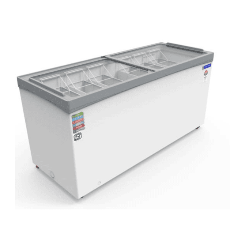 Blue Star Glass Top Deep Freezer-GT5-475N with 421 litre storage capacity