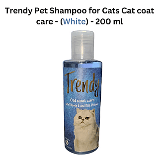Trendy Pet Shampoocoat care - (White) - 200 ml