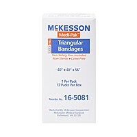 McKesson Triangular Bandage Arm Sling with Safety Pin (MPN 16-5081)