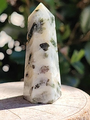 Green Tourmaline Matrix Generator approx 5-6cm Green Tourmaline Matrix Generator approx 5-6cm