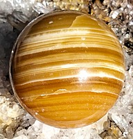 Yellow Calcite Sphere (India) 50-53mm Yellow Calcite Sphere (India) 50-53mm