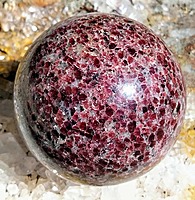 Garnet Sphere (India) 48-50mm Garnet Sphere (India) 48-50mm