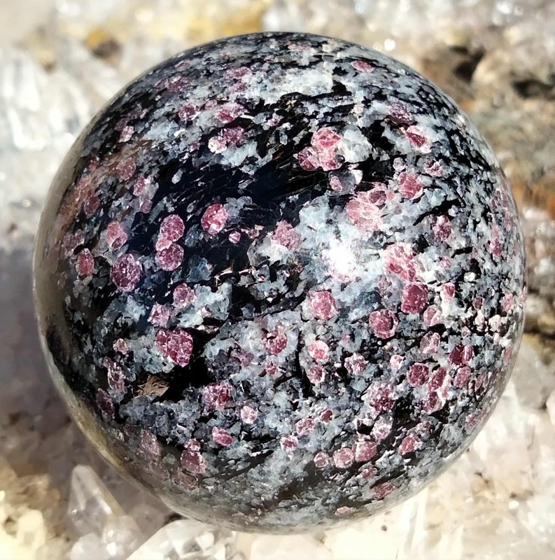 Spinel Matrix Sphere (India) 50-52mm Spinel Matrix Sphere (India) 50-52mm