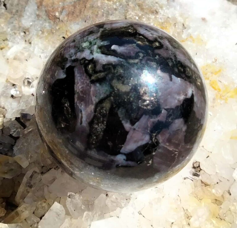 Indigo Gabbro Sphere (India) 44-45mm Indigo Gabbro Sphere (India) 44-45mm