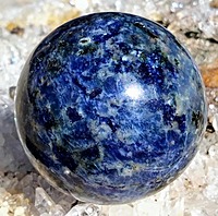 Sodalite Sphere (India) 52-54mm Sodalite Sphere (India) 52-54mm