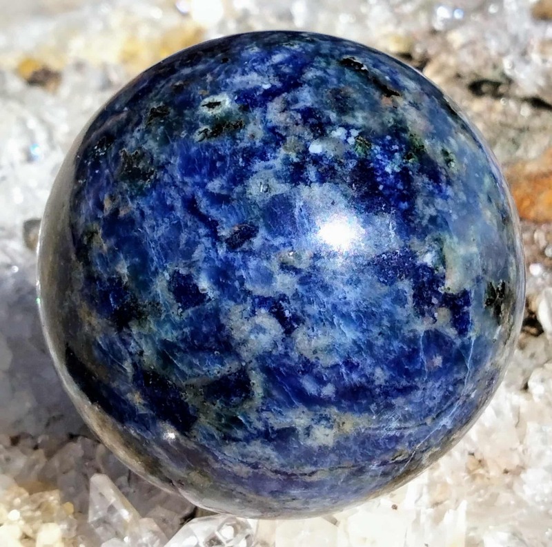 Sodalite Sphere (India) 52-54mm Sodalite Sphere (India) 52-54mm