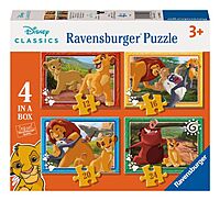 The Lion King 4 in a Box Puzzle