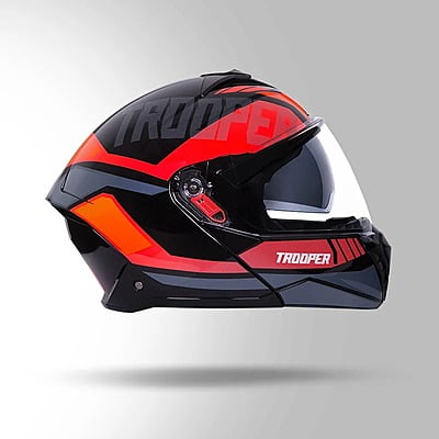 STUDDS TROOPER D1 BLACK N8 PINK D/V (L)