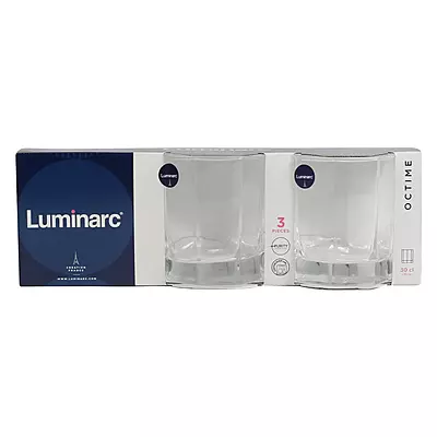 Octime 30CL طقم كاسات عصير لومينارك 3 كاسات Octime 30CL طقم كاسات عصير لومينارك 3 كاسات