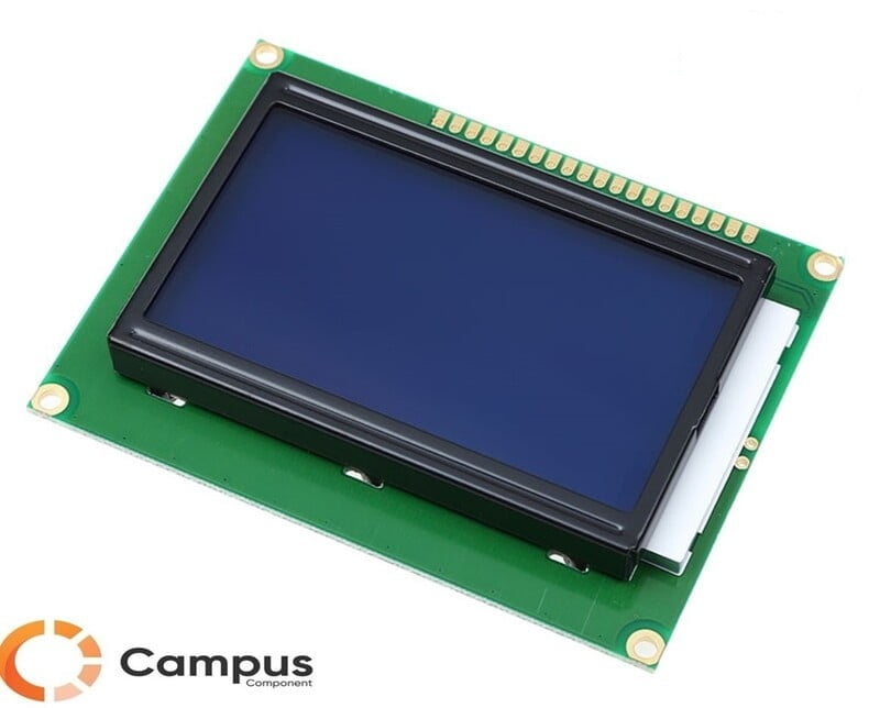 Sinda Display 128x64 (S) LCD Display Blue Backlight Sinda Display 128x64 (S) LCD Display Blue Backlight