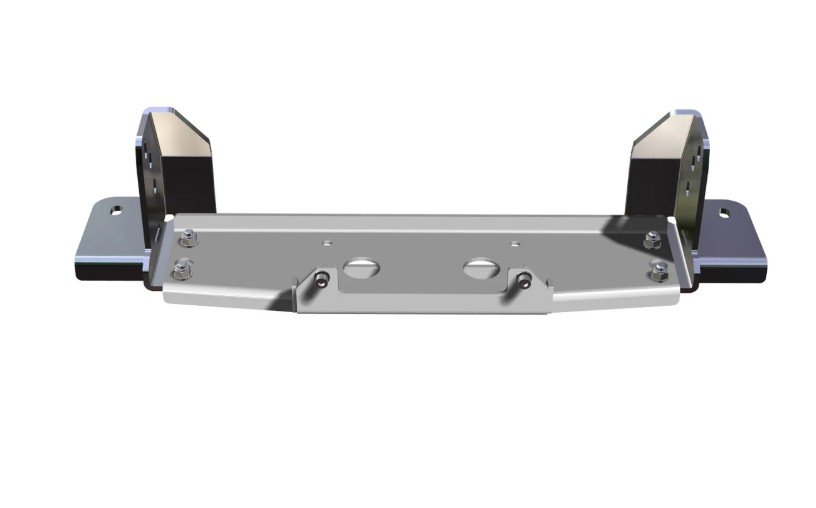 Chevrolet Silverado 2500 Hidden Winch Mount