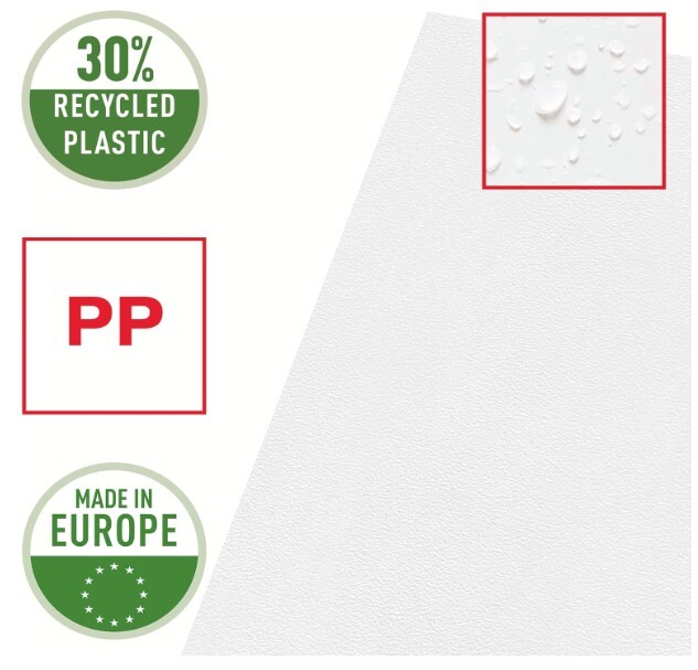 ESSELTE GERMANY 54852 CLEAR L-SHAPE CLEAR 0.9MM