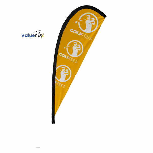 ValueFLEX Teardrop Banner 3m Single sided, Skin Only, Available in sets of 2