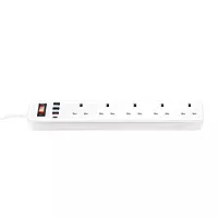 AIFIKE AFK120 3250W 2M 5WAY EXTENSION SOCKET