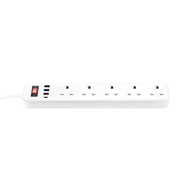 AIFIKE AFK120 3250W 2M 5WAY EXTENSION SOCKET