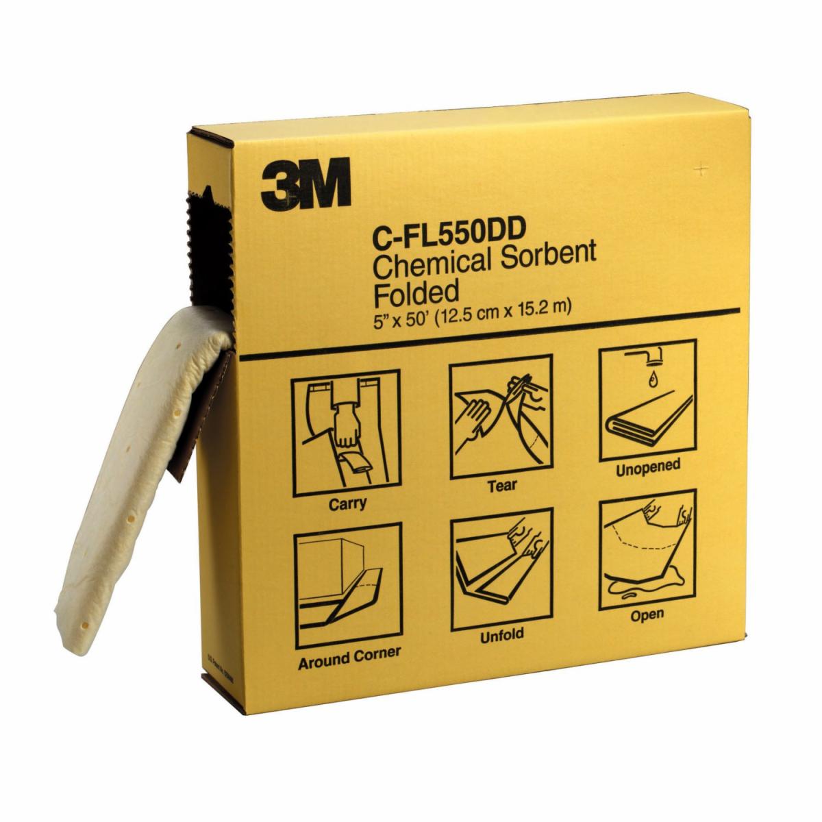 ABSORBENTE PARA QUIMICOS 3M C-FL550DD